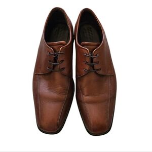 ECCO Helsinki Square-toe Oxford/Dress Shoe Brown Lace-up size 44